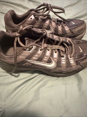 Nike Kids Sneakers - Gray and Silver Reflective Accents